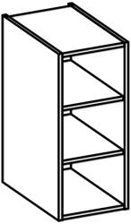 Lempert Niki 36 konyha 30 G-72 OTW matt fekete