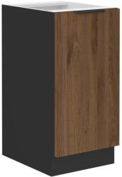 Lempert Niki 34 konyha 40 D 1F BB okapi dió/ fekete