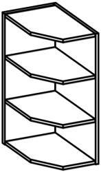 Lempert Niki 36 konyha 30 G-72 ZAK matt fekete