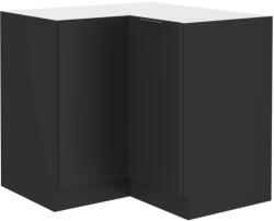 Lempert Niki 36 konyha 90x90 DN 2F BB matt fekete