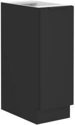 Lempert Niki 36 konyha 30 D CARGO BB matt fekete
