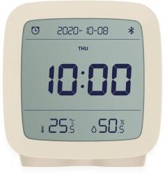 QINGPING Bluetooth Alarm clock (Temperature and RH monitor) - beige (CGD1)