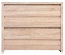 GERBOR KASPIAN 4 fiókos komód KOM4S sonoma