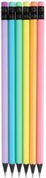 STRIGO Creion HB Strigo SSC283 cu radiera, Pastel (SSC283-1)