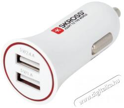 SKROSS duál autós USB töltő 2