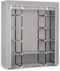 Massido textil Gardrób 12 polccal - Szürke