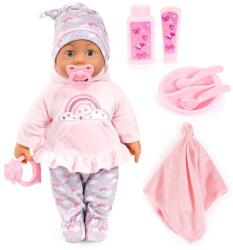 Bayer Design Păpușă vorbitoare Bayer - Bebelușul Annabella, 46 cm (94624AB)