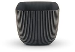 GONDOL IRIS G-381 CORAL SQUARE virágcserép 270ml 82x82x71mm (G-381) - pcx