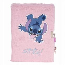 Paso Paso, Lilo si Stitch, jurnal cu lacatel de plus, A5, 96 foi, cu linie, Flowers