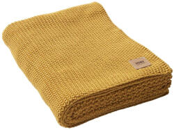 IDdesign Moss Pléd, Mustársárga, 130x170 cm