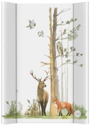 CEBA Saltea de înfășat 2 colțuri cu scândură solidă (50x70) Basic Woodland (AGSW-216-000-724) Saltea de infasat