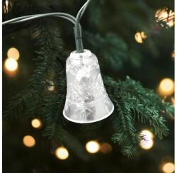 Baterie Centrum LED karácsonyi kültéri fényfüzér 20×LED/2×AA 2, 2 m IP44 többszínű csengők 028 0000617 (BC0787)