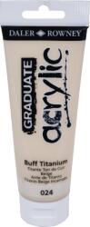 Daler-Rowney Graduate Akril festék Buff Titanium 120 ml 1 db (123120024)