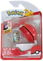Pokémon Figurina in bila Clip N Go Pokemon S2, Frigibax si Repeat Ball Figurina