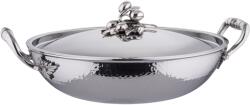 Ruffoni Wok OPUS PRIMA 30 cm, argintiu, oțel inoxidabil, Ruffoni (RUFOPB3008XV)