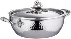 Ruffoni Oală joasă OPUS PRIMA 24 cm, argintiu, oțel inoxidabil, Ruffoni (RUFOPB2409XV)