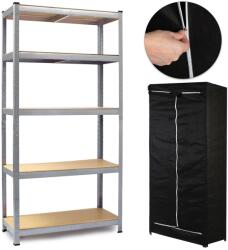 Humberg Fém polc 180x90x40cm HR-812 + ingyenes csomagolás (4812-680300)