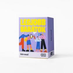 körvonal Legjobb barátok Kártyajáték (KV67607)