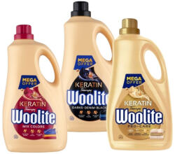 Woolite Keratin Therapy mosószer csomag színes, sötét és minden ruhatípushoz 3x3, 6 liter (180 mosás)