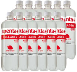 Apenta Apenta+ Collagen eper ízű szénsavmentes üdítőital (12x750 ml)
