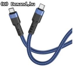  Kab USB Type-C M-M 1, 2m 60W Blue Hoco U110 SUNS0231-BL (SUNS0231-BL)