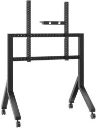 ONKRON TS2081-B Mobile Stand for 70‘-110’ TVs, max 125 kg, black (TS2081-B)