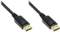 Alcasa 2m, 2xDisplayPort DisplayPort Fekete (4810-020G)