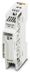 Phoenix Contact STEP-PS/ 1AC/12DC/1 áramátalakító és inverter Beltéri Fehér (2868538)