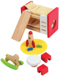 Hape Комплект дървени мини мебели Hape - Детска стая (H3456)