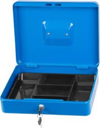 Strend Pro Pénzkazetta, Strend Pro CashBox, 30 × 23 × 7, 5 cm, zárható, kompakt, otthonra és kis üzletekbe, biztonságos tárolás (TC221896)