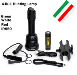 SPERAS Vadász zseblámpa készlet TH4