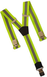 O&T Natur clip nadrágtartó, fényvisszaverő zöld