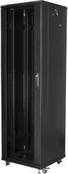 Lanberg FF01-6642-12B állvány 42U Szabadonálló állvány Fekete (FF01-6642-12B)