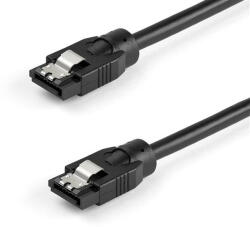 StarTech SATRD60CM SATA kábel 0, 6 M SATA 7-pin Fekete (SATRD60CM)