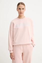 GUESS pamut melegítőfelső PRIMULA narancssárga, nyomott mintás, V5YQ12 KCRP0 - rózsaszín S