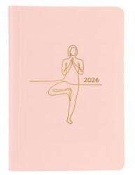 TopTimer Naptár, tervező, A5, heti, TOPTIMER "Pastel", rózsaszín (26T015P-00E) - nyomtassingyen