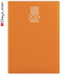 Dayliner Határidőnapló MyPastel A5 heti krémszínű lapokkal Narancs Dayliner 2023 (DL3AG-MPCA5HE-NA) - nyomtassingyen