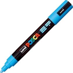 uni PC-5M Marker 1, 8 - 2, 5 mm 08 Light Blue 1 buc (60.1508)