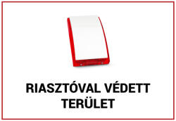  Műanyag figyelmeztető tábla FTB-RVT01 (FTB-RVT01)