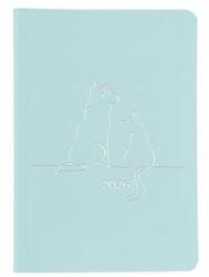 TopTimer Naptár, tervező, A5, heti, TOPTIMER "Pastel", kék (26T015P-004) - nyomtassingyen