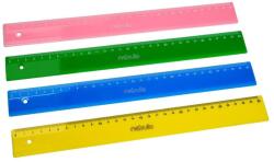 Nebulo Vonalzó, 30 cm-es, vegyes színek, Nebulo (V-1-30-4C) - nyomtassingyen