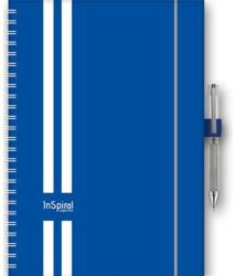 Dayliner Naptár, tervező, A5, heti, DAYLINER, "InSpiral GT", kék-fehér (DL6AG-ISFA5HE-GTKF) - nyomtassingyen
