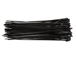 TOPEX Feszítőszalagok 3, 6 x 300 mm, fekete 100 db 44E973 (44E973)