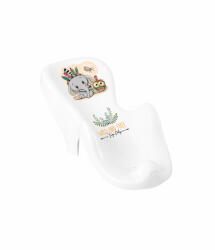 TEGA BABY babatartó kádba Wild and Free Elefánt fehér