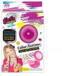 Masen Toys Színes tetoválómatrica készlet (7125614) - liol