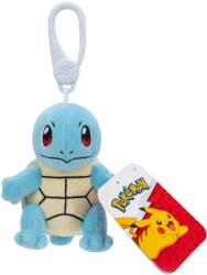 Jazwares Pokémon kulcstartós plüssfigura, Squirtle, 8 cm (PKW3922)