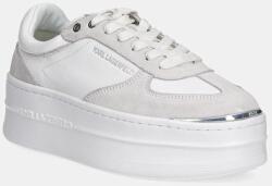 KARL LAGERFELD bőr sportcipő KOBO III - fehér Női 39