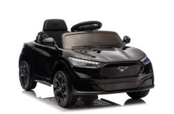 LEAN Toys Ford Mustang Mach-E fekete, 24 V-os akkumulátoros autó
