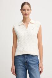 Tommy Hilfiger pamut mellény - bézs XL - answear - 31 990 Ft