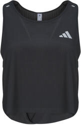adidas Maiouri și Tricouri fără mânecă Femei Adi365 Running CLIMACOOL+ Crop Top adidas Negru EU M